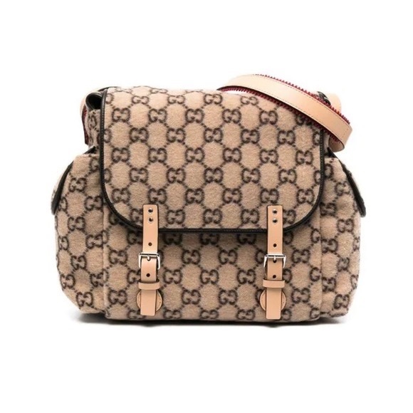 GUCCI KIDSKids Wool GG Changing Bag